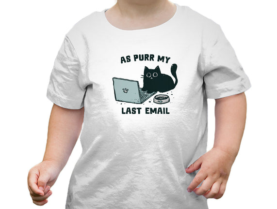 As Purr My Last Email
