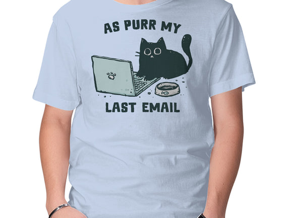 As Purr My Last Email