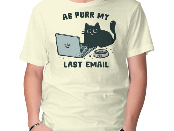 As Purr My Last Email