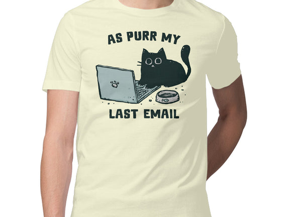 As Purr My Last Email