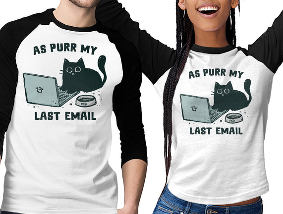 As Purr My Last Email