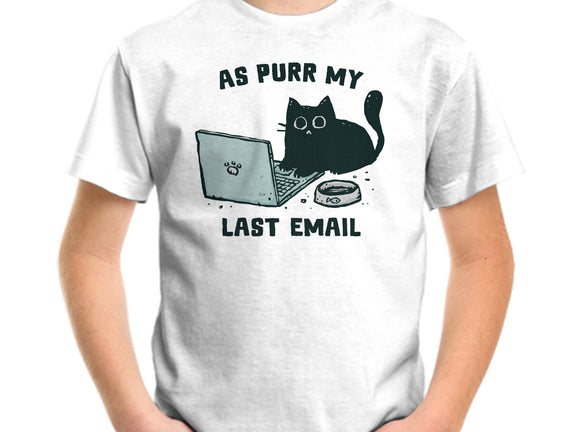 As Purr My Last Email