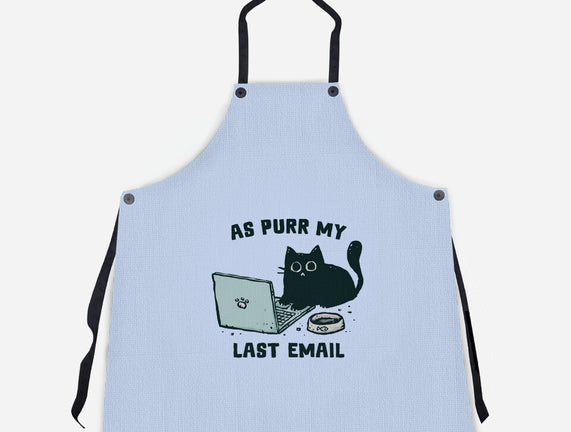 As Purr My Last Email