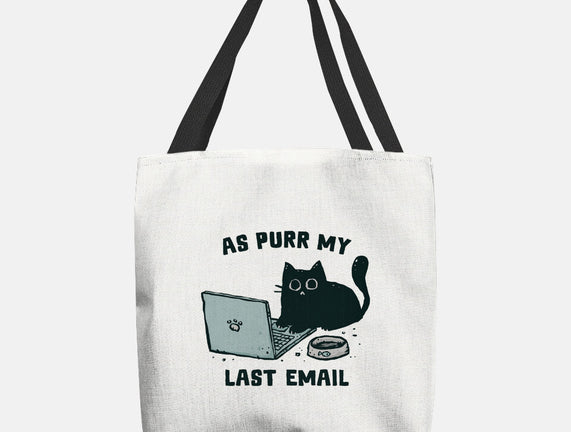 As Purr My Last Email