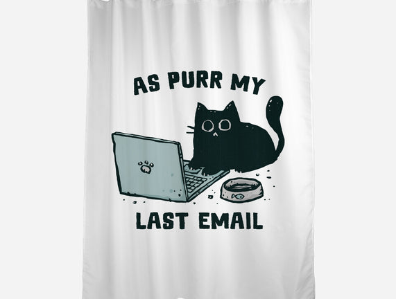 As Purr My Last Email
