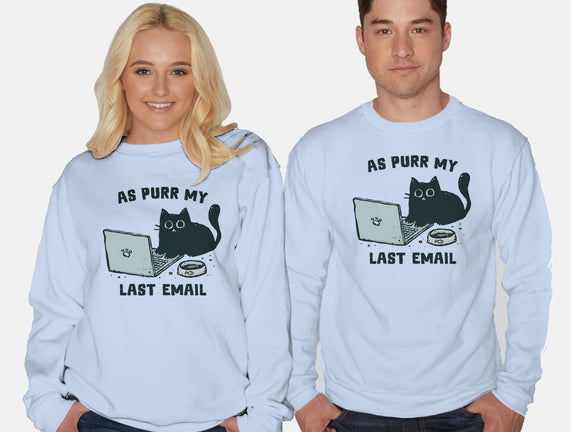As Purr My Last Email