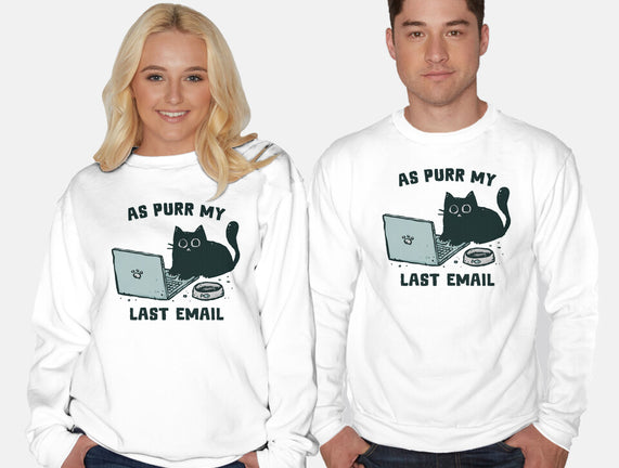 As Purr My Last Email