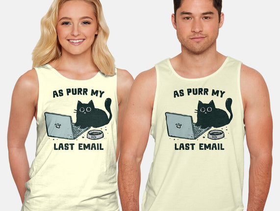 As Purr My Last Email