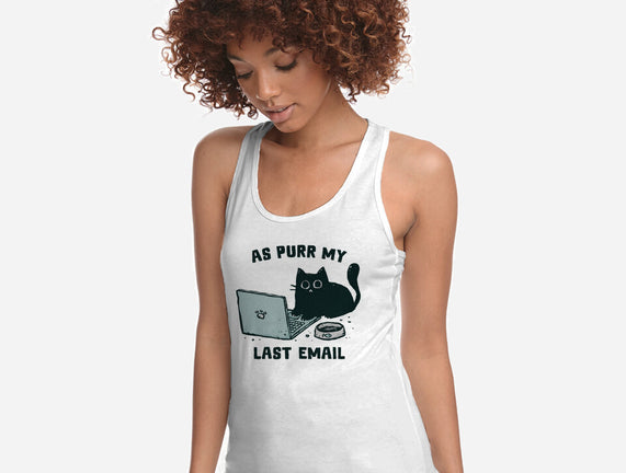 As Purr My Last Email