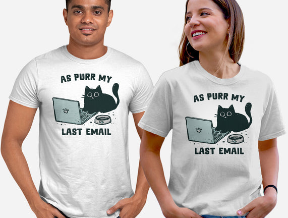 As Purr My Last Email