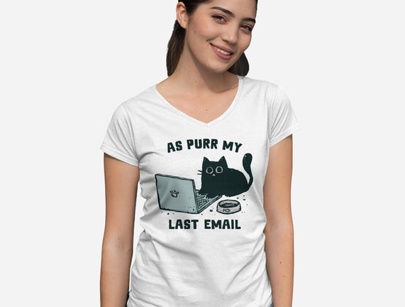 As Purr My Last Email