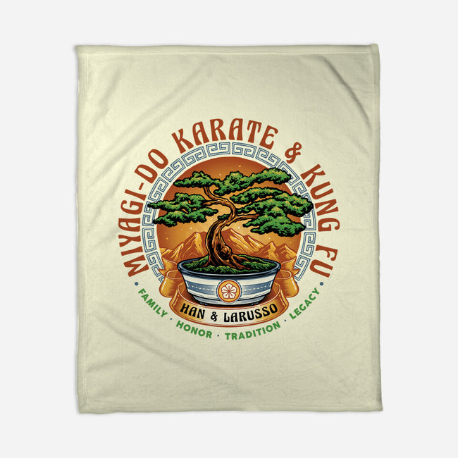 Karate And Kung Fu-None-Fleece-Blanket-glitchygorilla