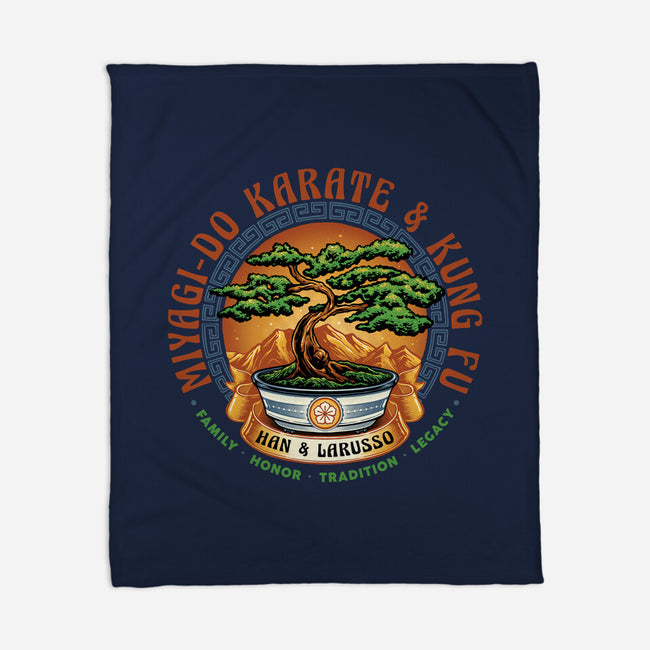 Karate And Kung Fu-None-Fleece-Blanket-glitchygorilla