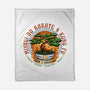 Karate And Kung Fu-None-Fleece-Blanket-glitchygorilla