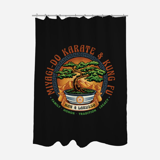 Karate And Kung Fu-None-Polyester-Shower Curtain-glitchygorilla