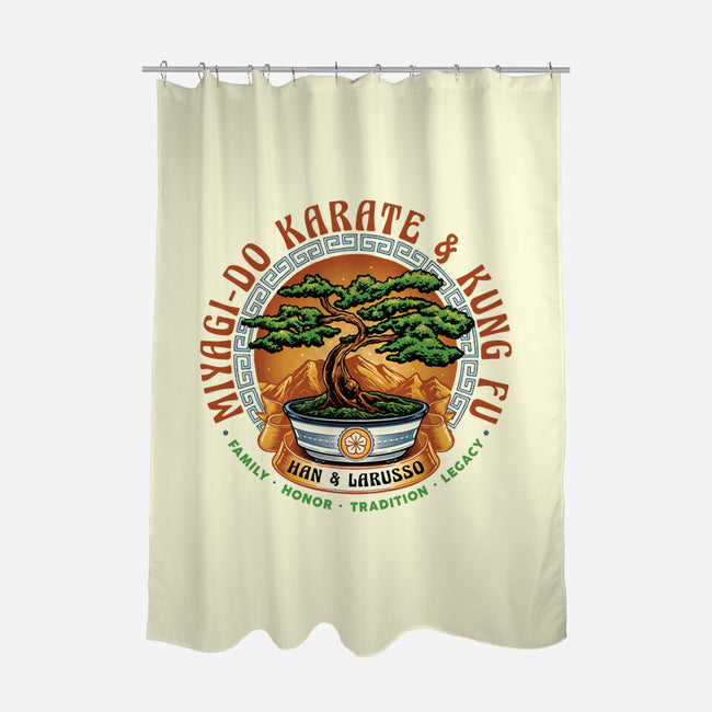 Karate And Kung Fu-None-Polyester-Shower Curtain-glitchygorilla
