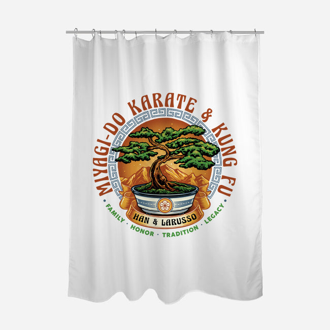 Karate And Kung Fu-None-Polyester-Shower Curtain-glitchygorilla