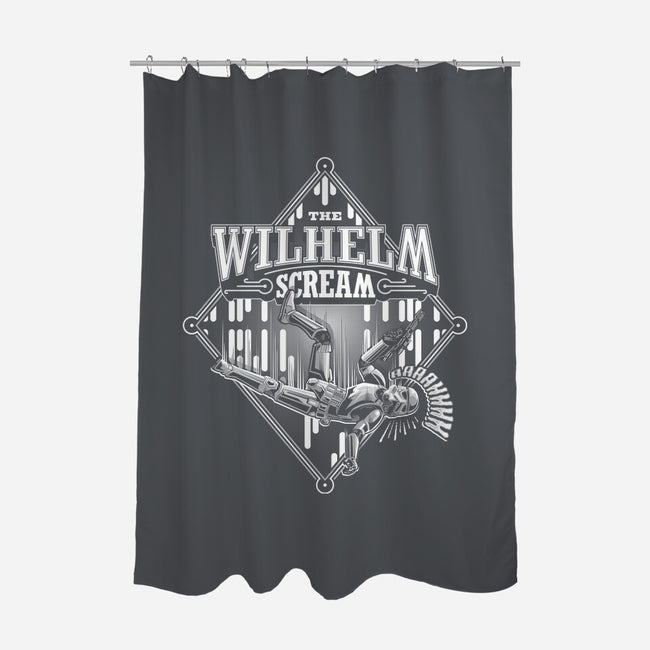The Wilhelm Scream-None-Polyester-Shower Curtain-CappO