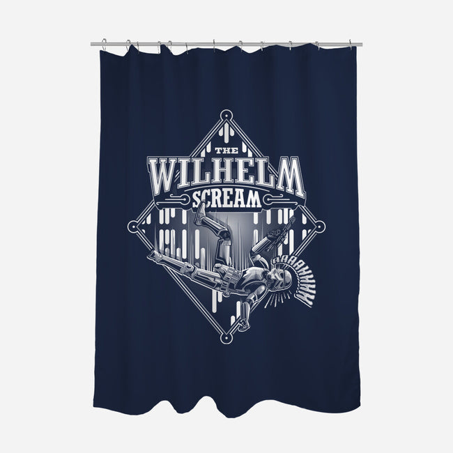 The Wilhelm Scream-None-Polyester-Shower Curtain-CappO