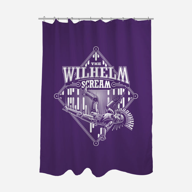 The Wilhelm Scream-None-Polyester-Shower Curtain-CappO