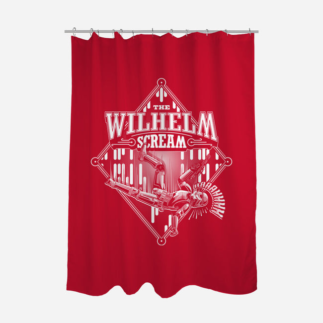 The Wilhelm Scream-None-Polyester-Shower Curtain-CappO