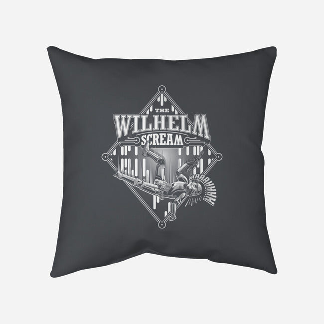 The Wilhelm Scream-None-Removable Cover w Insert-Throw Pillow-CappO