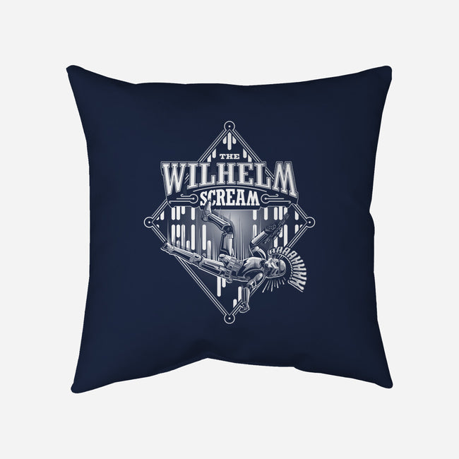 The Wilhelm Scream-None-Removable Cover w Insert-Throw Pillow-CappO