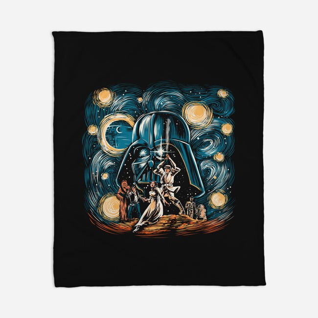Starry Wars-None-Fleece-Blanket-zascanauta