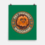 Friendly Wookiee-None-Matte-Poster-Getsousa!