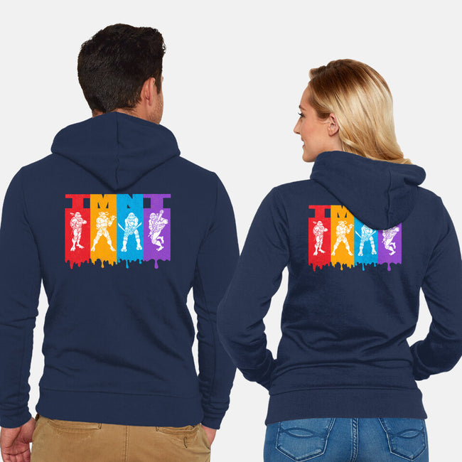 TMNT Splash-Unisex-Zip-Up-Sweatshirt-palmstreet