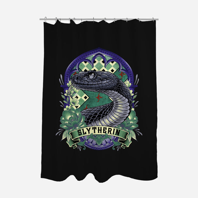 House Of Cunning-None-Polyester-Shower Curtain-Badbone Collections