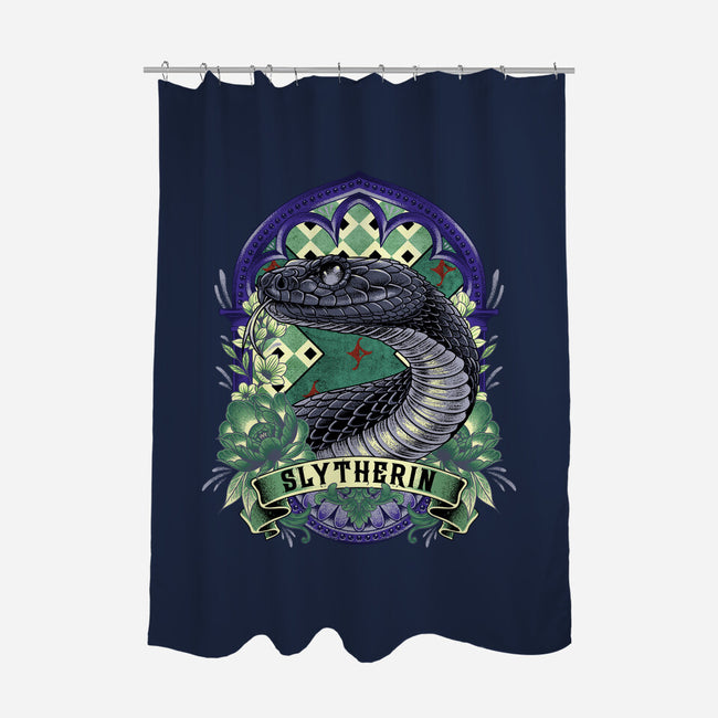 House Of Cunning-None-Polyester-Shower Curtain-Badbone Collections