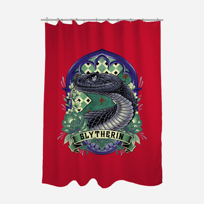 House Of Cunning-None-Polyester-Shower Curtain-Badbone Collections