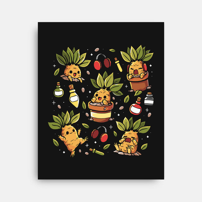 Mandrake Family-None-Stretched-Canvas-Vallina84