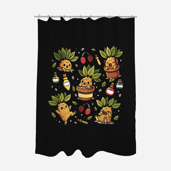 Mandrake Family-None-Polyester-Shower Curtain-Vallina84