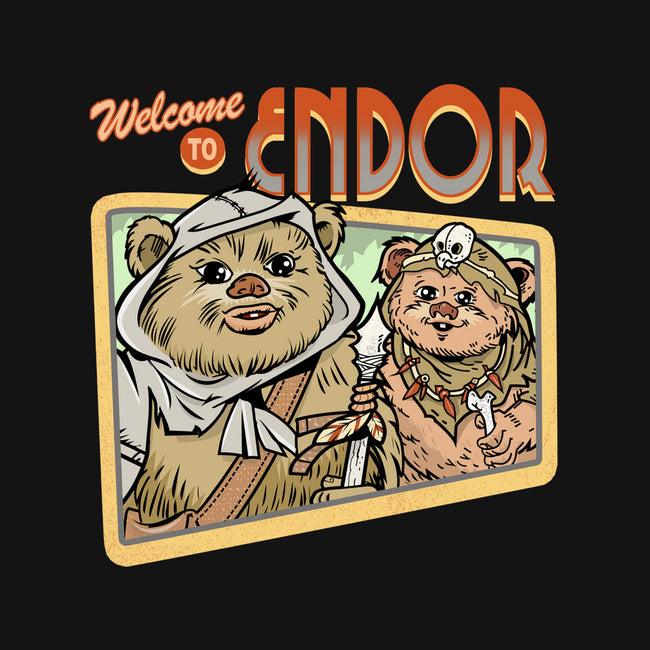 Welcome To Endor-Mens-Basic-Tee-palmstreet