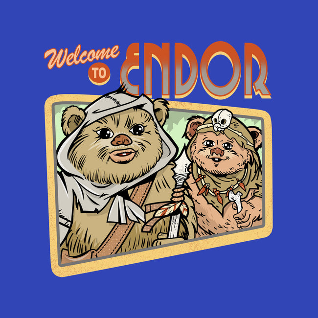 Welcome To Endor-Mens-Basic-Tee-palmstreet