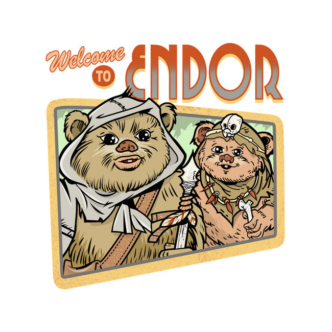 Welcome To Endor-Mens-Basic-Tee-palmstreet