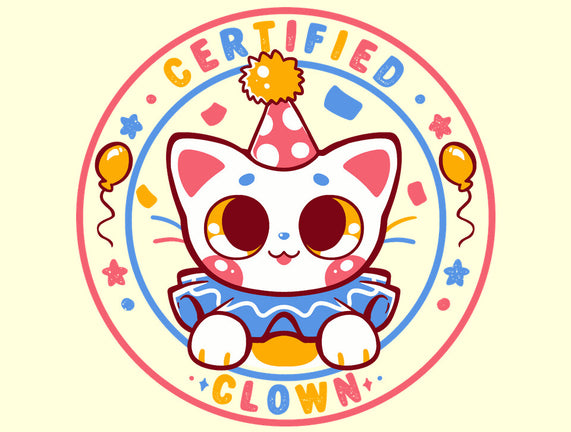 Certified Clown Cat