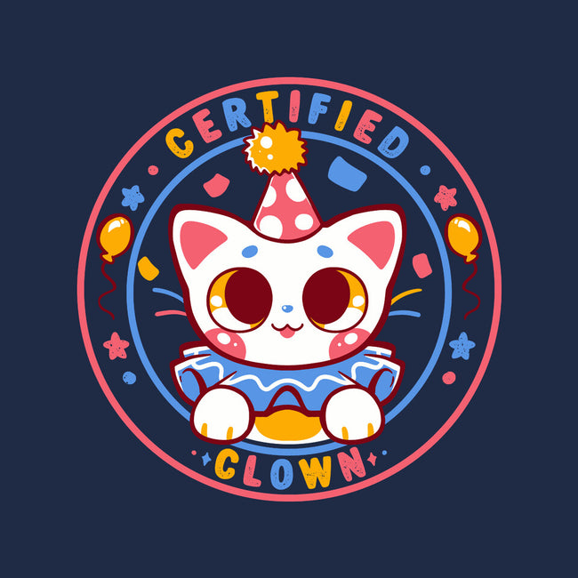 Certified Clown Cat-Mens-Basic-Tee-TechraNova