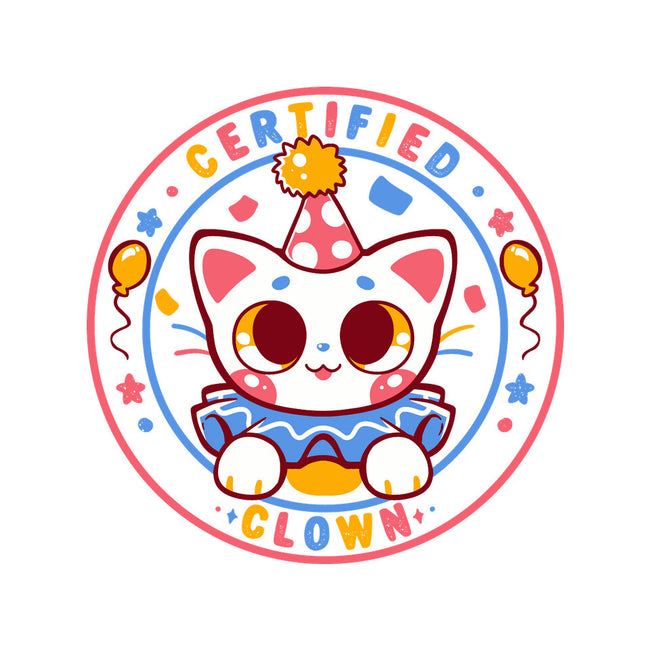 Certified Clown Cat-Mens-Basic-Tee-TechraNova