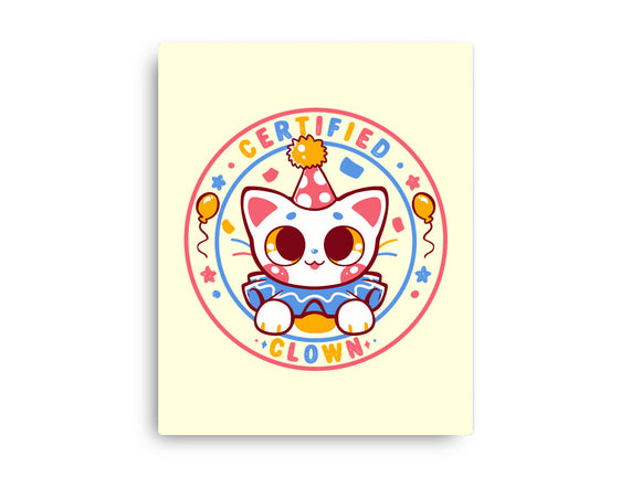 Certified Clown Cat