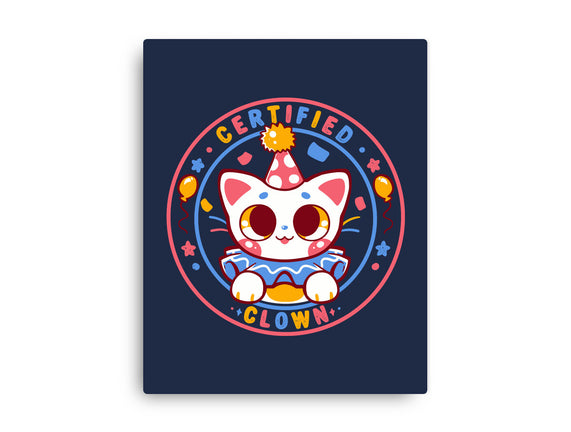 Certified Clown Cat