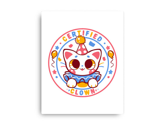 Certified Clown Cat