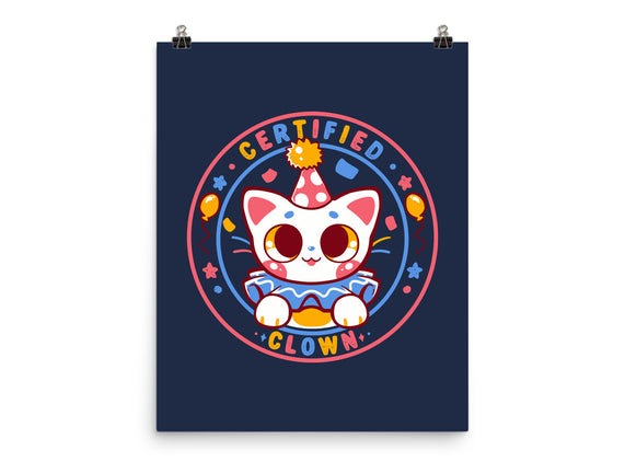Certified Clown Cat