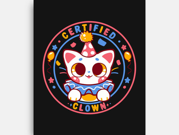 Certified Clown Cat