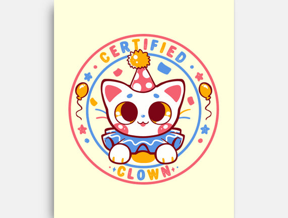 Certified Clown Cat