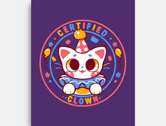 Certified Clown Cat