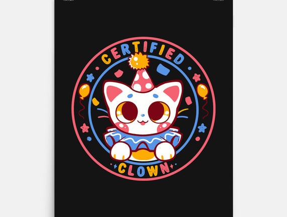 Certified Clown Cat