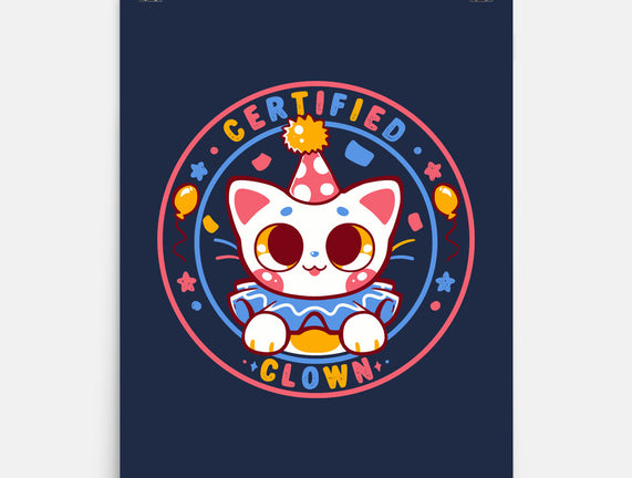 Certified Clown Cat